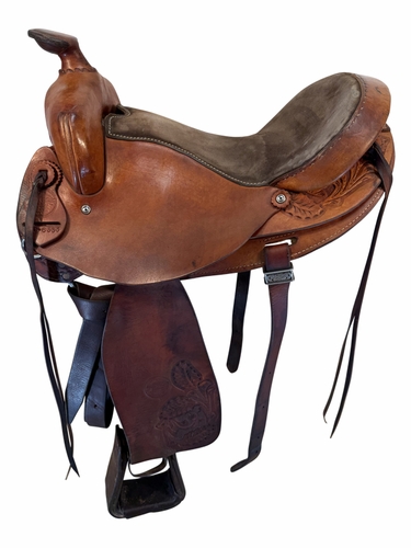 SOLD 2026/04/13  16 Inch Used Bear Valley Trail Saddle Medium Tree 100