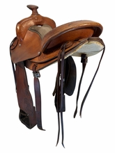 SOLD 2026/04/13  16 Inch Used Bear Valley Trail Saddle Medium Tree 100