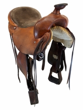 SOLD 2026/04/13  16 Inch Used Bear Valley Trail Saddle Medium Tree 100