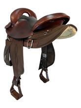 16 Inch Used Big Horn Cordura Endurance Saddle 122