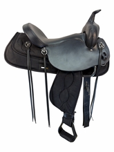 HOLD 2026/06/12c 16 Inch Used Big Horn Cordura Trail Draft Saddle Extra Wide Tree 294
