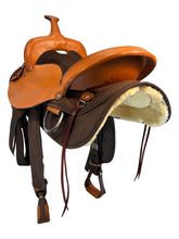 16 Inch Used Big Horn Cordura Trail Saddle 326