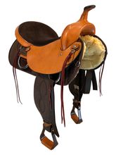 16 Inch Used Big Horn Cordura Trail Saddle 326