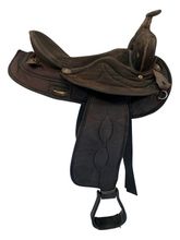 16 Inch Used Big Horn Cordura Trail Saddle 601