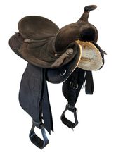 16 Inch Used Big Horn Cordura Trail Saddle 601