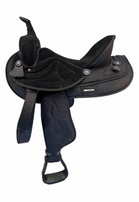 SOLD 2025/11/22 LAYAWAY 16 Inch Used Big Horn Cordura Trail Saddle 603