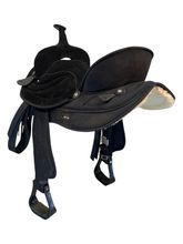 SOLD 2025/11/22 LAYAWAY 16 Inch Used Big Horn Cordura Trail Saddle 603