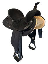 SOLD 2025/11/22 LAYAWAY 16 Inch Used Big Horn Cordura Trail Saddle 603