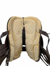 16 Inch Used Big Horn Cordura Trail Saddle Medium Tree 106