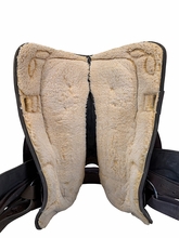 16 Inch Used Big Horn Cordura Trail Saddle Medium Tree 169