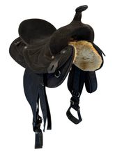 SOLD 2026/03/06 16 Inch Used Big Horn Cordura Trail Saddle Wide Tree 603