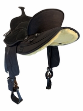 SOLD 2026/07/10 16 Inch Used Big Horn Cordura Trail Saddle Wide Tree 603