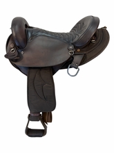 16 Inch Used Big Horn Endurance Saddle Medium Tree 118