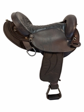 16 Inch Used Big Horn Endurance Saddle Medium Tree 118