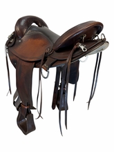 16 Inch Used Big Horn Endurance Saddle Medium Tree 804