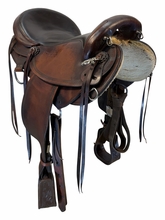 16 Inch Used Big Horn Endurance Saddle Medium Tree 804