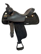 16 Inch Used Big Horn Gaited Cordura Trail Saddle 263