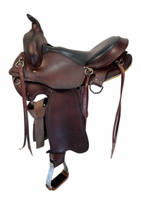16 Inch Used Big Horn Gaited Trail Saddle 815