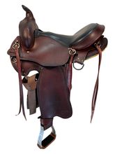 SOLD 2025/10/24   16 Inch Used Big Horn Gaited Trail Saddle 815