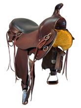 SOLD 2025/10/24   16 Inch Used Big Horn Gaited Trail Saddle 815