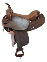 16 Inch Used Big Horn Haflinger Cordura Trail Saddle 286