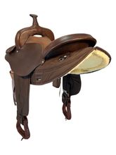 16 Inch Used Big Horn Haflinger Cordura Trail Saddle 286