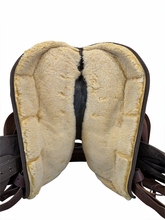 16 Inch Used Big Horn King of Mule Cordura Trail Saddle Medium Tree 305