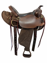 HOLD 2026/07/16c 16 Inch Used Big Horn King Of Mules Cordura Trail Saddle  Medium Tree 305
