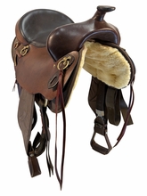 HOLD 2026/07/16c 16 Inch Used Big Horn King Of Mules Cordura Trail Saddle  Medium Tree 305