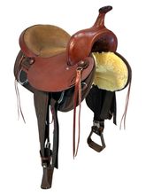 HOLD  2025/07/14c 16 Inch Used Big Horn Lady Flex Cordura Trail Saddle 323