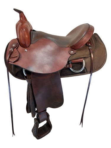 HOLD 2025/10/14c 16 Inch Used Big Horn Lady Light Weight Trail Saddle 323