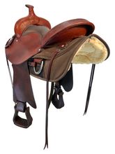 HOLD 2025/10/14c 16 Inch Used Big Horn Lady Light Weight Trail Saddle 323