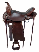HOLD 08/25/2026ct 16 Inch Used Big Horn Light Flex Trail Saddle Wide Gaited Tree 815