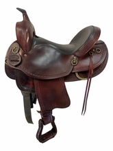 16 Inch Used Big Horn Texas Best Hill Country Trail Saddle Wide Gaited tree 940G