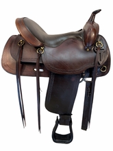 SOLD 2026/10/02 16 Inch Used Big Horn Trail Saddle Wide Tree 1655