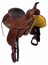 SOLD 2026/10/07 16 Inch Used Big Horn Trail Saddle X Wide Draft Tree 940