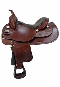 16 Inch Used Big Horn Trail Saddle X Wide Haflinger Tree 1681