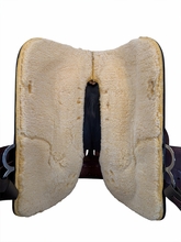 SOLD 2026/10/01j  16 Inch Used Big Horn Trail Saddle X Wide Haflinger Tree 1681