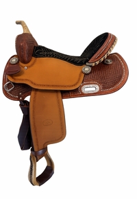 16 Inch Used Billy Cook Barrel Saddle 1530