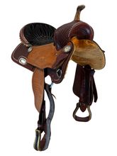 16 Inch Used Billy Cook Barrel Saddle Wide Tree 1530