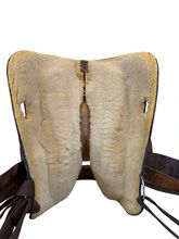 SOLD 2026/02/10   16 Inch Used Billy Cook Barrel Saddle Wide Tree 3506