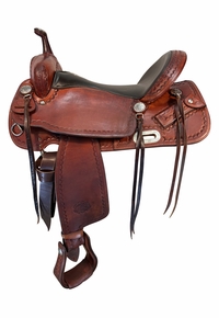 16 Inch Used Billy Cook CJ Trail Saddle 1537