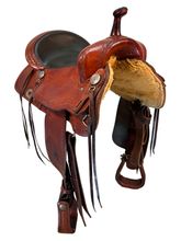 16 Inch Used Billy Cook CJ Trail Saddle 1537