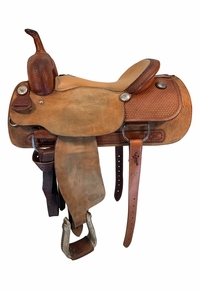 16 Inch Used Billy Cook Classic Cutting Saddle 8942