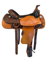 16 Inch Used Billy Cook Greenville Roping Saddle Wide Tree 73638