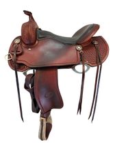 16 Inch Used Billy Cook Impact Gel Seat Trail Saddle 1991