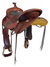 16 Inch Used Billy Cook Impact Gel Seat Trail Saddle 1991