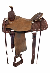 16 Inch Used Billy Cook Ladies All Around Saddle 2042