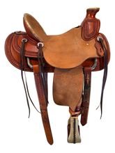 SOLD 2025/12/25j  16 Inch Used Billy Cook Ranch Saddle 2280