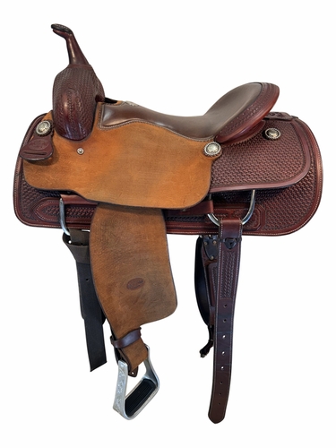 16 Inch Used Billy Cook Pro Cutter Saddle 8940